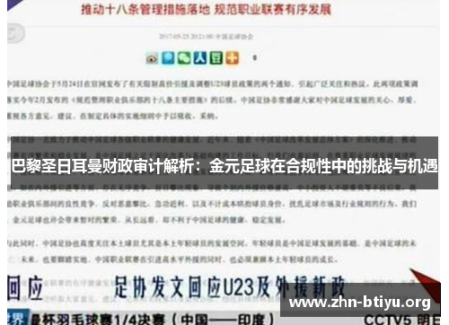 巴黎圣日耳曼财政审计解析:金元足球在合规性中的挑战与机遇 巴黎圣日耳曼财政审计解析:金元足球在合规性中的挑战与机遇
